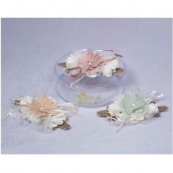 ADORNO MISHA BABY B7203 FLOR CON IMPREDIBLE