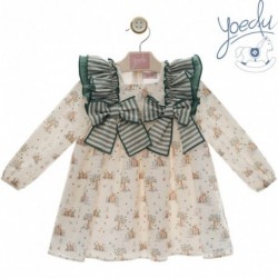 VESTIDO VESTIR INVIERNO YOEDU 5151-13 ANGORA