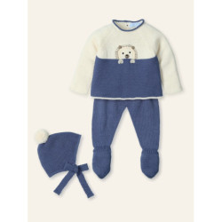 CONJUNTO POLAINA PUNTO MACILUSION 9813 ERIZO DEL BOSQUE