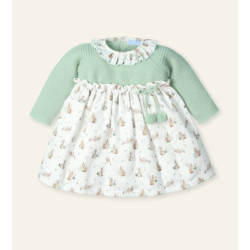 VESTIDO VESTIR INVIERNO MACILUSION 9871 CONEJITOS