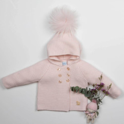 CHAQUETON PUNTO CARMEN TABERNER 252-049 PELO NATURAL