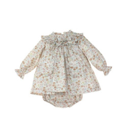 VESTIDO JESUSITO TARTALETA B7012V-B701 FABIA