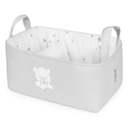 CESTA ASEO PRAIA TEDDY GRIS