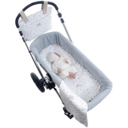 COLCHONETA CAPAZO UZTURRE BC30-LUCCA + MUSELINA