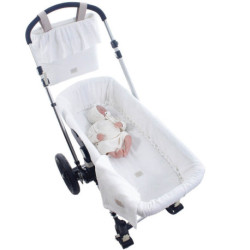 COLCHONETA CAPAZO UZTURRE BC30-LUISA + MUSELINA