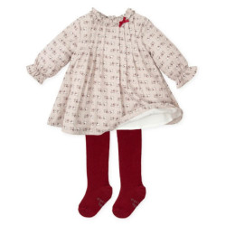 VESTIDO VESTIR INVIERNO TUTTO PICCOLO 8416W24