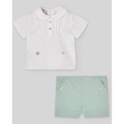 CONJUNTO VESTIR VERANO NIÑO PAZ RODRIGUEZ 106-153473 CAUCE