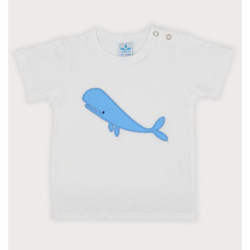 CAMISETA MANGA CORTA SARDON 26AP-843 BALLENAS