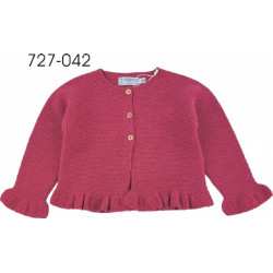 CHAQUETA NIÑA LARGA PECESA BABY 727-042-11