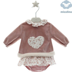 CONJUNTO VESTIR INVIERNO NIÑA MICOLINO 3008 ALESSANDRA
