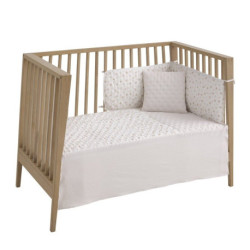 COLCHA+CHICHONERA CAMBRASS 1716 BRANCH BEIGE