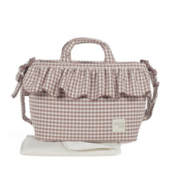 BOLSO PANERA WALKING MUM 1120800664 PRALINE VICHY MOKA