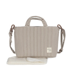 BOLSO PANERA WALKING MUM 1120800666 PRALINE RAYAS MOKA