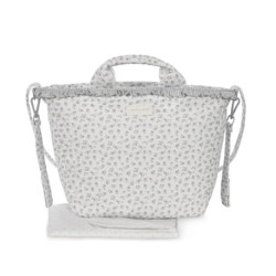 BOLSO PANERA PASITO A PASITO 1120900598 LITTLE BLOOM FLOR GRIS