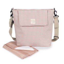 BOLSO PANERA WALKING MUM 36300 I LOVE VICHY ROSA