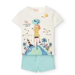 CONJUNTO SPORT VERANO NIÑA BOBOLI 221117