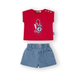 CONJUNTO SPORT VERANO NIÑA CANADA HOUSE 25364540 BBSOLEIL
