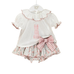 CONJUNTO VESTIR VERANO NIÑA VALENTINA LOVE27