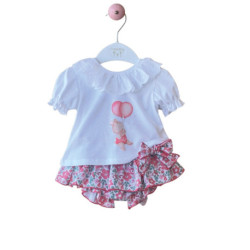 CONJUNTO VESTIR VERANO NIÑA VALENTINA NUBE59 PENELOPE