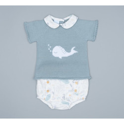 CONJUNTO VESTIR VERANO NIÑO GRANLEI 125-345