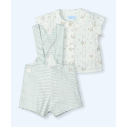 CONJUNTO VESTIR VERANO NIÑO MACILUSION 0114 CONEJITOS