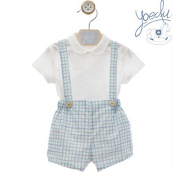 CONJUNTO VESTIR VERANO NIÑO YOEDU 0014-10 LAGUNA