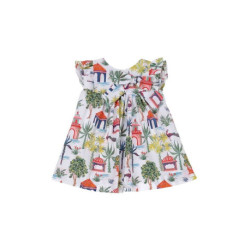 VESTIDO JESUSITO TARTALETA B4124V-B415 NINFA