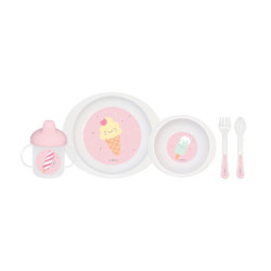 SET COMIDAS SARO 52829 5 PIEZAS ICE CREAM