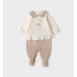 CONJUNTO POLAINA TERCIOPELO IDO H183