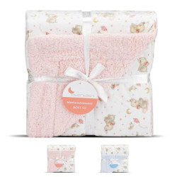 MANTA MINICUNA INTERBABY 00920 BORREGUILLO ELEFANTE