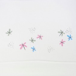 JUEGO SABANAS MINICUNA SONPETIT B50.LI.17 LIBELULAS BAMBU