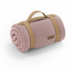 MANTA MINICUNA CAMBRASS 1905 BAMBOO PLAIN GG5 ROSA
