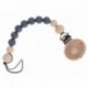 CADENA CHUPETE BEBE-LLO NATUR GRIS