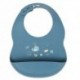 BABERO SILICONA NATTOU 876414 PRINTED BLUE
