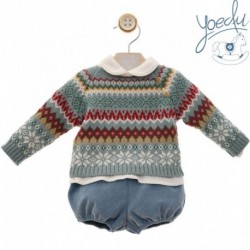 CONJUNTO VESTIR INVIERNO NIÑO YOEDU 0209-11 GRECA