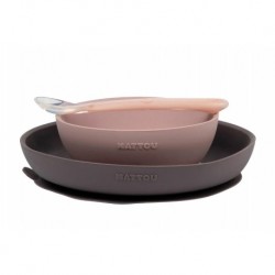 SET COMIDAS NATTOU 876797 SET 4 PIEZAS SILICONA