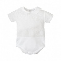 BODY CUELLO MANGA CORTA BABIDU 1727 PLUMETTI