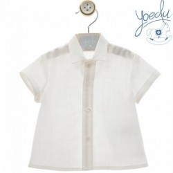 CAMISA MANGA CORTA YOEDU 3984-12 VOILE