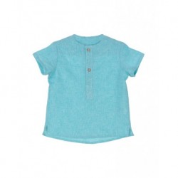 CAMISA MANGA CORTA TARTALETA B6980-B638 TRIBU