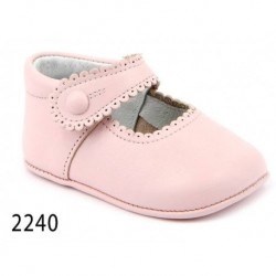 ZAPATITOS LEON SHOES 2240 NAPA BLANCO