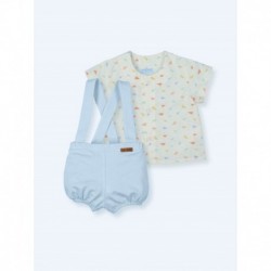 CONJUNTO VESTIR VERANO NIÑO MACILUSION 9338 CALA AMBOLO
