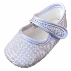 ZAPATITOS CUQUITO 7802 LINO BRILLO