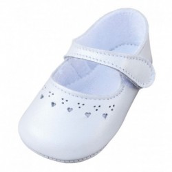ZAPATITOS CUQUITO 7811 NACAR PICADO