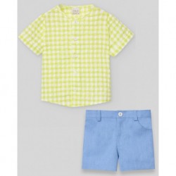 CONJUNTO VESTIR VERANO NIÑO PAZ RODRIGUEZ 106-152657 PEONZA