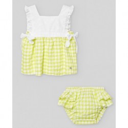 CONJUNTO VESTIR VERANO NIÑA PAZ RODRIGUEZ 127-152651 PEONZA