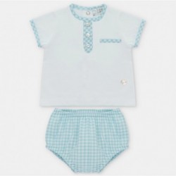 CONJUNTO VESTIR VERANO NIÑO MARTIN ARANDA 010-20274 AQUA