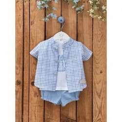 CONJUNTO VESTIR VERANO NIÑO VALENTINA LOVE31