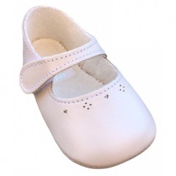 ZAPATITOS CUQUITO 7781 NACAR PICADO