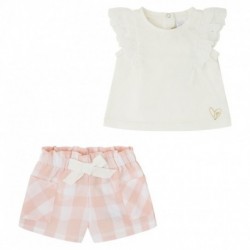 CONJUNTO SPORT VERANO NIÑA YATSI 24361540 BIANCO