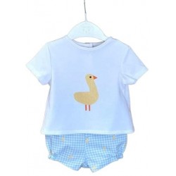 CONJUNTO SPORT VERANO NIÑO VALENTINA BEK169 MONET